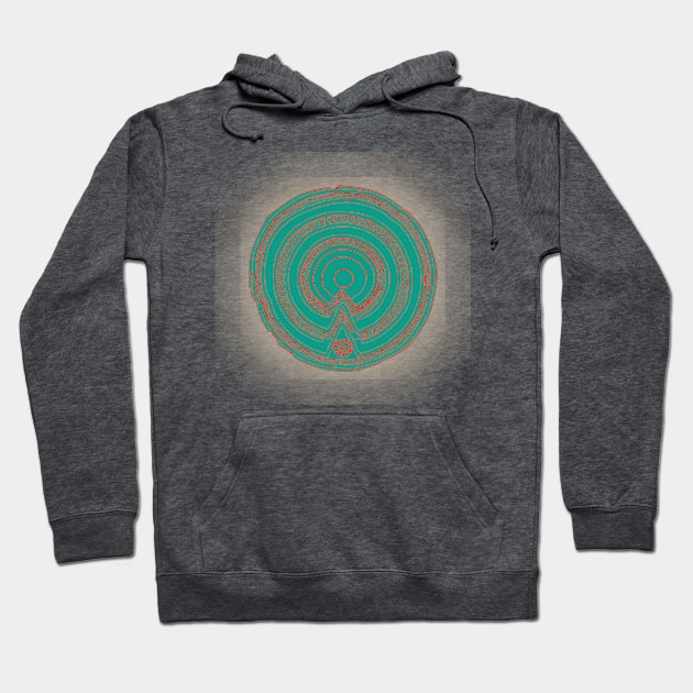 Palaepaphos shield Hoodie by Mosaicblues